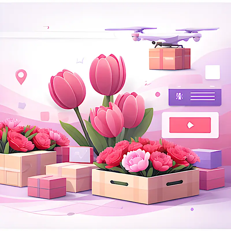 Kukkakimpun lahjoittaminen on tyylikästä